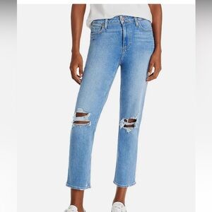 Paige Verdugo Ankle distressed Denim Jeans Size 27